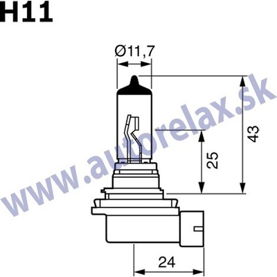Hella H11 PGJ19-2 12V 55W