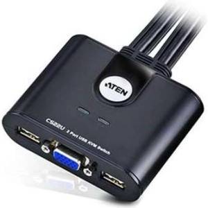 Nedis Aten cs-22u kvm превключвател, 2pc usb (cs22u)