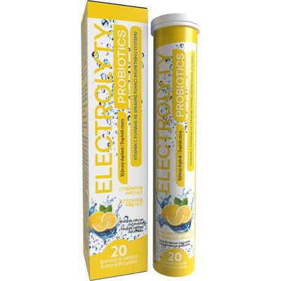 Apateka electrolyty probiotics Citrón 20 ks