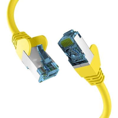 EFB-Elektronik RJ45 PATCHKABEL mit CAT7 ROHKABEL GELB 10m (EC020200185) (EC020200185)