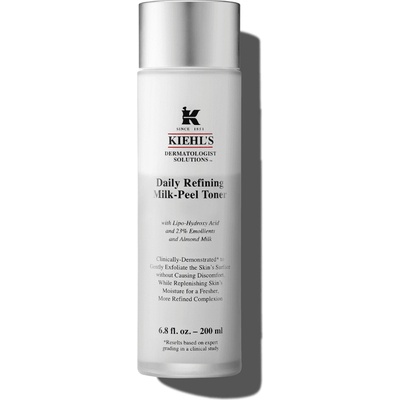 Kiehl's KIEHL'S Daily Refining Milk Peel Toner Ексфолиант за лице унисекс 200ml