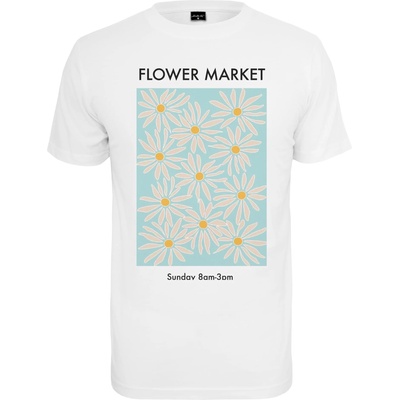 Mister Tee Дамска тениска в бял цвят Mister Tee Flower MarketUB-MT2035-00220 - Бял, размер S