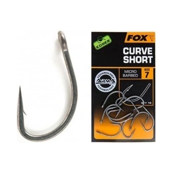 Fox Edges háčky Curve Shank Short vel.8 10 ks