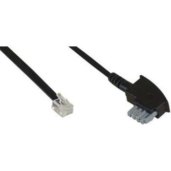 InLine 18819B телефонен кабел 6 м Черен (18819B) (18819B)