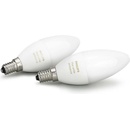 Philips hue White Ambiance 6W E14 biela žiarovka , 2 ks