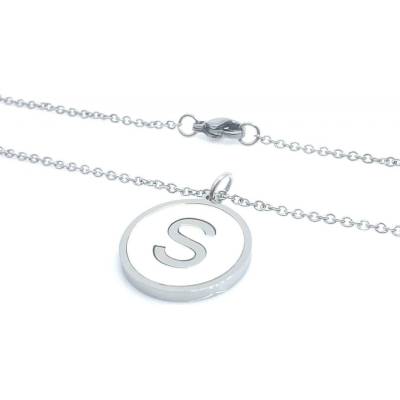 Jan Kos jewellery Řetízek s přívěskem z oceli 12118194