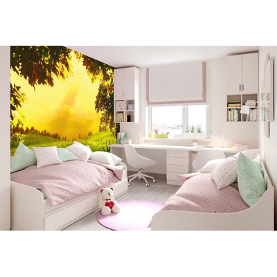 DIMEX ART Самозалепваща се флизелинова фототапета вълшебна поляна 375 x 250 см