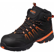 Bennon Orlando XTR NM S3 High topánky čierne-oranžové