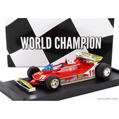 Brumm Ferrari F14 N 11 World Champion Winner Monaco Gp 1979 Jody Scheckter Red 1:43