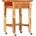 vidaXL Кухненска количка 55x55x89 см масивна акация (355013)