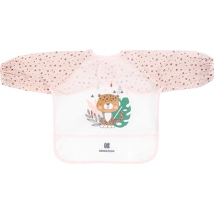 KikkaBoo Непромокаем лигавник с ръкави и джоб Savanna Pink (31303030032) - salemax