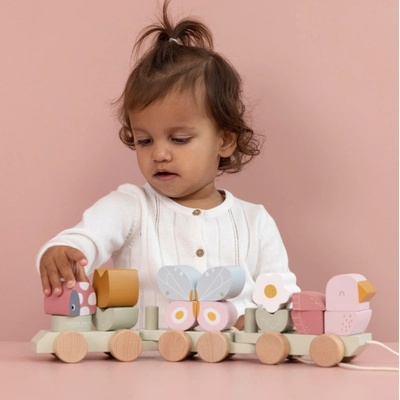 Little Dutch Vláčik kvety a motýle LD7067