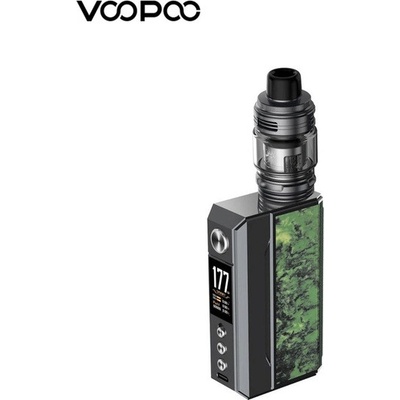 VOOPOO DRAG 4 177W Grip 5,5ml Full Kit Šedá Zelená – Zboží Mobilmania