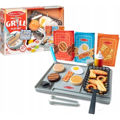 Melissa & Doug Gril pre deti, edukačná kuchynka, príslušenstvo, zmena farby