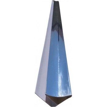 Pvc профил декоративен Сребро vip 3 метра