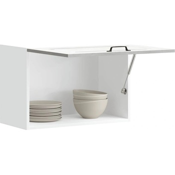 vidaXL Кухненски стенен шкаф, Kalmar, бетонно сив, инженерно дърво (853601)