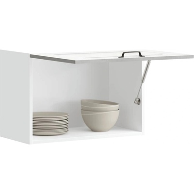 vidaXL Кухненски стенен шкаф, Kalmar, бетонно сив, инженерно дърво (853601)