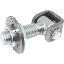 IBFM Pánt na bránu a vráta na oceľový stĺpik - regulovateľný navarovací FM-425016R, závit M16, otočná podložka ocel