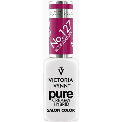VICTORIA VYNN Hybridní gel lak PURE CREAMY HYBRID 127 Rose Madder 8 ml