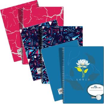 Тетрадка РЗ Полиграф А4 80л м. к. СПИРАЛА КАРЕ оф (1120719-58444)