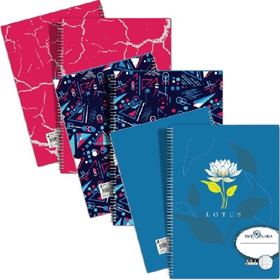 Тетрадка РЗ Полиграф А4 80л м. к. СПИРАЛА КАРЕ оф (1120719-58444)