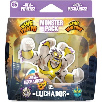 IELLO Разширение за настолна игра King of Tokyo/New York: Monster Pack - Luchador (70361-IE)