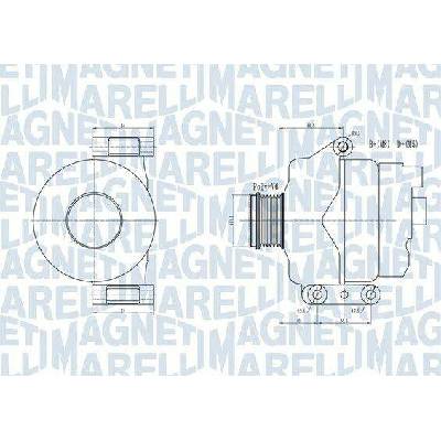 Generátor MAGNETI MARELLI 063731934010