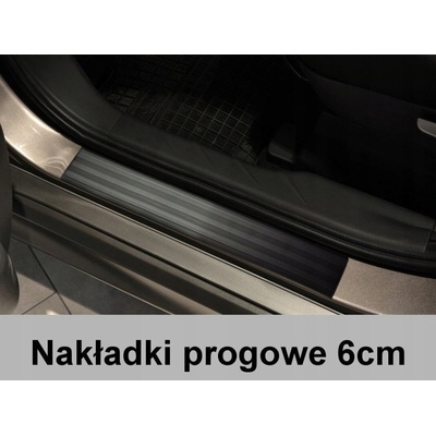 Avisa Gumové polepy na prahy , 60 mm, ochranné univerzální, 4 ks