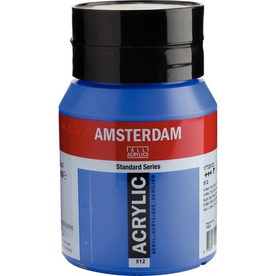 Amsterdam Standard akrylová farba 512 cobalt blue ultramarine 500 ml