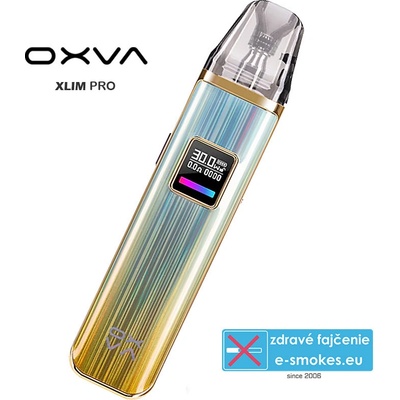 OXVA Xlim Pro Pod Kit 1000 mAh Gleamy Cyan 1 ks