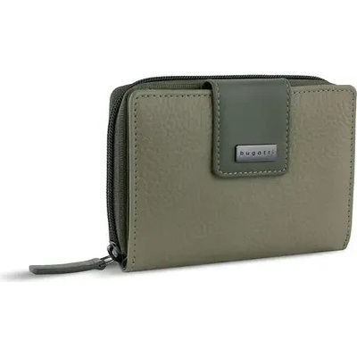 Bugatti Дамски кожен портфейл Bugatti Sina, зелен (49 2232 10)