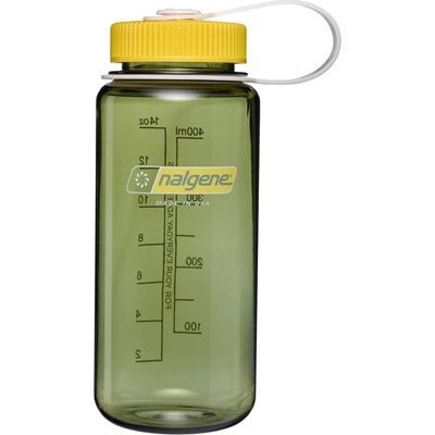 Nalgene Бутилка за вода Nalgene Trinkflasche WH Sustain Water bottle - Oil Green With Freesia - размер 0, 5 l (533-1564-3211)