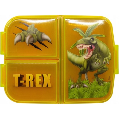 Stor box na svačinu Dinosauři T Rex dělený