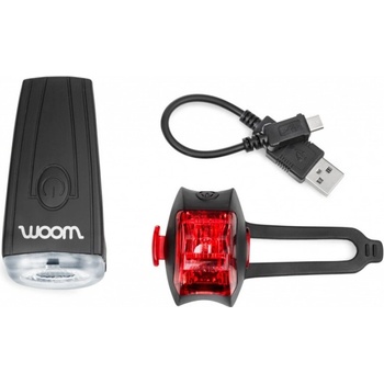 Woom Cyclope USB set černé