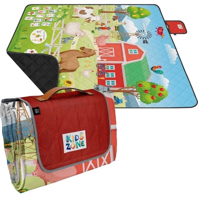 Perletti Travel Veľká pikniková deka Zone Farma 200x200cm 13160