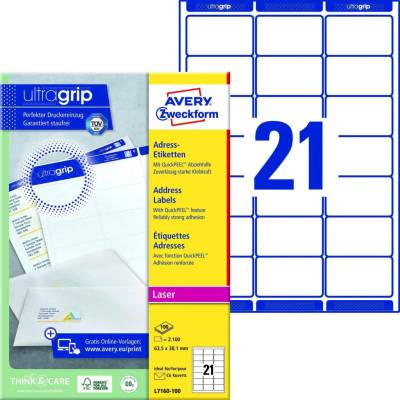 Avery Zweckform 100 listů A4 L7160-100