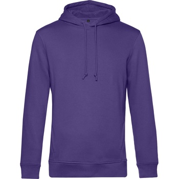 B&C Collection B&C 01U33B INSPIRE HOODED / Мъжки суичър с качулка - сияещо лилав M (01U33Bu3802)