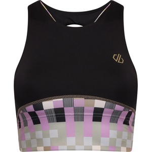 Dare 2b Henry Holland Mingle Sports Bra - Blk/WmnChkbr