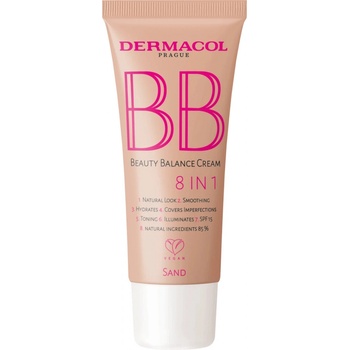 Dermacol BB Beauty Balance Cream 8v1 Tónovaný hydratačný krém 04 Sand 30 ml