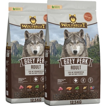 Wolfsblut Grey Peak Възрастен 2 x 12, 5 кг