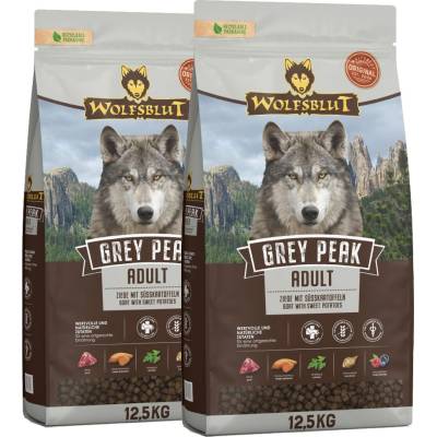 Wolfsblut Grey Peak Възрастен 2 x 12, 5 кг