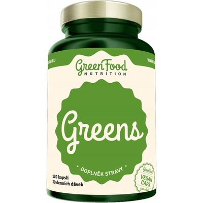 GreenFood Nutrition Greens 120 kapslí