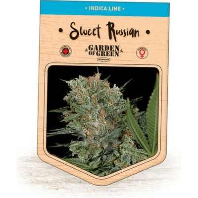 Garden Of Green Seedbank Sweet Russian semienka neobsahujú THC 15 ks