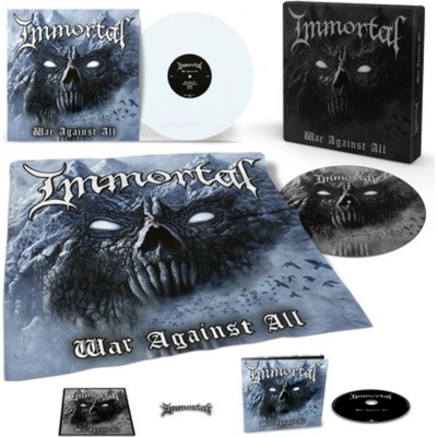 Immortal: War Against All Box - Coloured Polar White LP