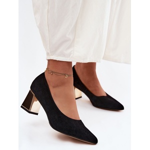 Step in style Дамски дебел ток модел 227168 Step in style