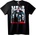 NOONEBRAND Тениска Групата Mania - 3XL, Black