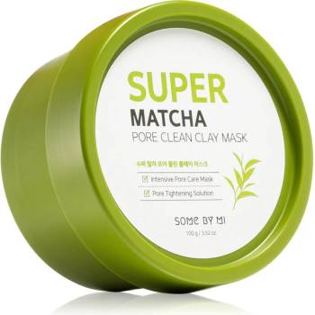 Some By Mi Super Matcha Pore Clean почистваща глинена маска за лице за стягане на порите 100 гр