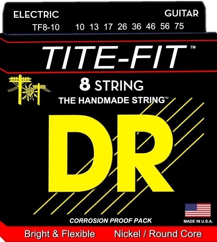 DR Strings Tite-Fit TF8-10