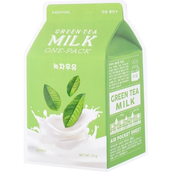 A'Pieu A'PIEU Green Tea Milk One-Pack Маска за лице дамски