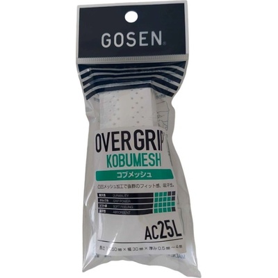 Gosen Kobumesh Overgrip 1ks Bílý